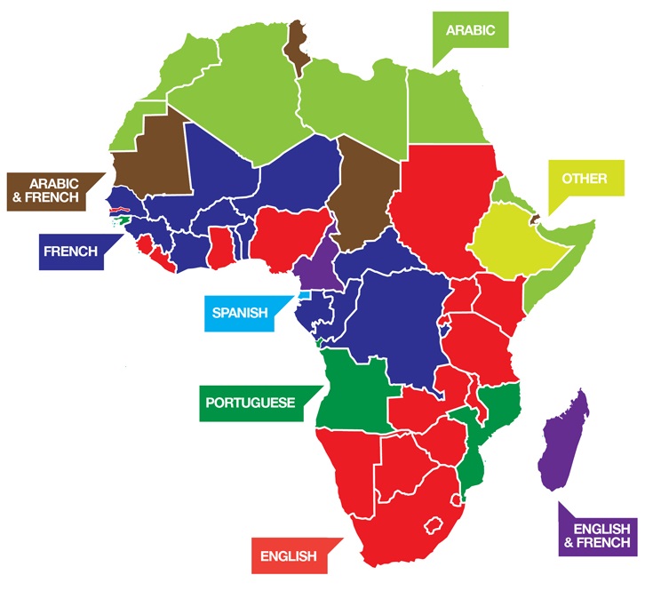 african countries with English as the official language