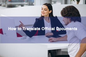 how to translate official document