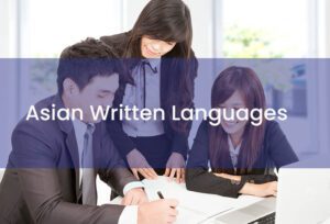 asian written languages and writing systems