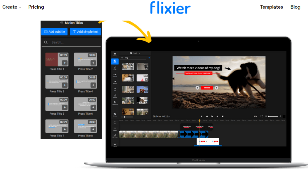 video annotation tool flixier